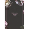 Sermon Notes: Record Bible Scripture, Write Prayer Requests, Further Study Notes, Reflect on God & Church, Sermons Journal, Christian Notebook, Gift,