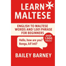 Learn Maltese: English to Maltese Words and 1,001 Phrases for Beginners