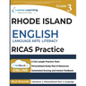 Rhode Island Comprehensive Assessment System Test Prep: Grade 3 English Language Arts Literacy (ELA) Practice Workbook and Full-length Online Assessme