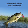 Missouri Game Fish and Panfish Species Kids Book: Great Book About the Different Types of Fish in Missouri