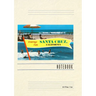 Vintage Lined Notebook Beach and Surfing Greetings from Santa Cruz