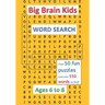 Big Brain Kids Word Search, Ages 6 to 8