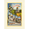 Vintage Lined Notebook Greetings from Idaho