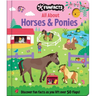 All about Horses & Ponies: Lift-The-Flap Book: Board Book with Over 50 Flaps to Lift!