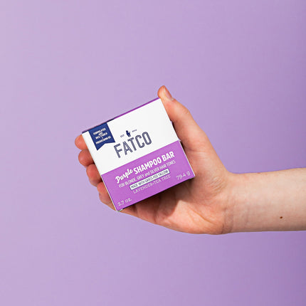 Purple Shampoo Bar by FATCO Skincare Products