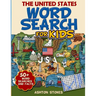 The United States Word Search For Kids: 50 + word searches and facts