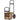 Firewood Log Cart Carrier with Wear-Resistant and Shockproof Rubber Wheels