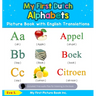My First Dutch Alphabets Picture Book with English Translations: Bilingual Early Learning & Easy Teaching Dutch Books for Kids