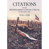 Citations of the Distinguished Conduct Medal 1914-1920: Section 4: Overseas Forces