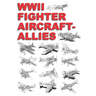 WWII Fighter Aircraft - Allies: Detailed Coloring Book