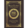 Large Print - The King James Bible - The New Testament, Volume 1 of 2 - Grand Type Collector's Edition - Matte Hardcover with Dust Jacket