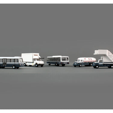 Airport Service Vehicles Set of 5 pieces "Gemini 200" Series Diecast Models by GeminiJets