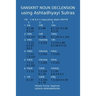 Sanskrit Noun declension using Ashtadhyayi Sutras