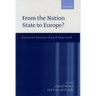 From Nation State to Europe?: Essays in Honour of Jack Hayward