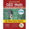GED Math Prep Book 2025 and 2026: 6 Practice Tests and GED Study Guide [8th Edition]