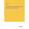 An Analysis of One Hundred and Forty Cases of Organic Stricture of the Urethra