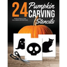 Pumpkin Carving Stencils: 24 Paper Stencils for Halloween Decorations