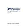 400 Abbreviations & Shorthand Every RN Should Know