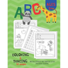 ABC Coloring & Tracing: Alphabet Handwriting Practice workbook for Pre K, Kindergarten and Kids Ages 3-6. And coloring activity books