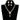 Pearl Accented Rhinestone Embellished Metal Link Necklace by Madeline Love