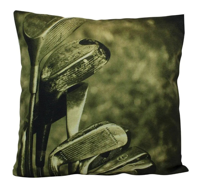 Golf Clubs | Golf | Green | Golf gift For Men | Golf Gifts | Personalized Golf Gift | Golf Gifts for Dad | Golf Art | Golf Gift | Room Decor by UniikPillows