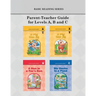 Basic Reading Series, Parent-Teacher Guide for Levels A, B and C