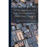 Style Manual of the Government Printing Office