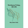 Miscellaneous Writings, 1883-1896