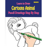 Learn to Draw Cartoons: Pencil Drawings Step By Step Book 2: Pencil Drawing Ideas for Absolute Beginners