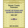 Greene County, Tennessee Court of Pleas, 1826-1827