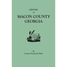 History of Macon County, Georgia