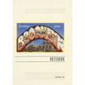 Vintage Lined Notebook Greetings from Brooklyn, New York City