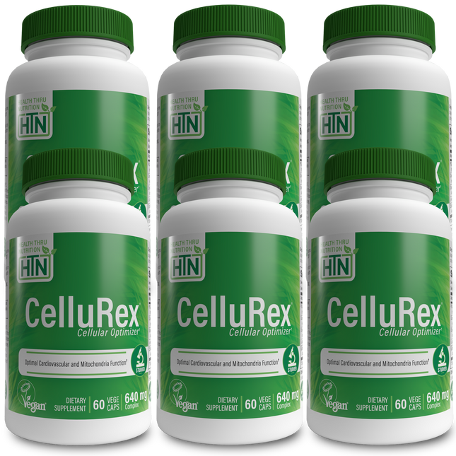 CelluRex® Cellular Energy Optimizer 60 Vegecaps by Health Thru Nutrition