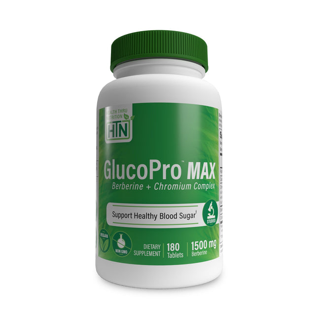 GlucoPro™ MAX - Berberine + Chromium Complex by Health Thru Nutrition