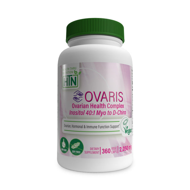 OVARIS Ovarian Health Complex 40:1 Myo to D-Chiro Inositol by Health Thru Nutrition