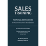 Sales Training: Points & Reminders for Automotive. RV and Boat Dealers