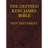 Defined King James Bible New Testament
