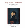 Major Uriah Barber: Pioneer, Settler, Politician (1761 - 1846)