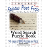 Circle It, Famous Poet Facts, Book 1, Word Search, Puzzle Book
