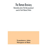 The Roman breviary: reformed by order of the Holy oecumenical council of Trent (Volume I) Winter