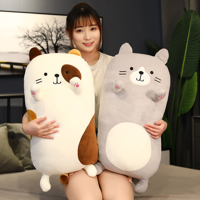 Lovely Pastel Kitty Hug Buddies (3 Colors, 2 Sizes) by Subtle Asian Treats