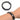 Healf moon magnetic black stone magnetic therapy slimming Bracelet Weight Loss Round Black Stone Bracelets