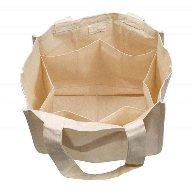Reusable Tote Mesh Bag w/6 Internal Sleeves w/Logo. by Choixe