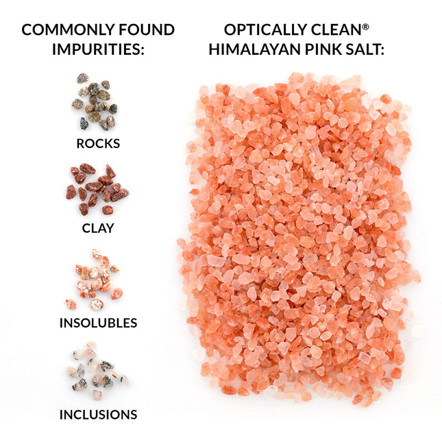 Ancient Himalayan Pink Mineral Salt, Fine Grain - Shaker Jar (6 oz) by Alpha Omega Imports