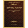 A Brief Account Of The Descendants Of John And Elinor Whitney, Of Watertown, Massachusetts (1857)