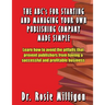 The ABCs for Starting and Managing Your Own Publishing Company Made Simple