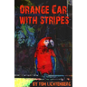 Orange Car with Stripes