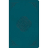 ESV Thinline Bible, Red Letter (Trutone, Deep Teal, Rotunda Design)