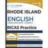 Rhode Island Comprehensive Assessment System Test Prep: Grade 5 English Language Arts Literacy (ELA) Practice Workbook and Full-length Online Assessme
