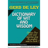 Dictionary of Wit and Wisdom